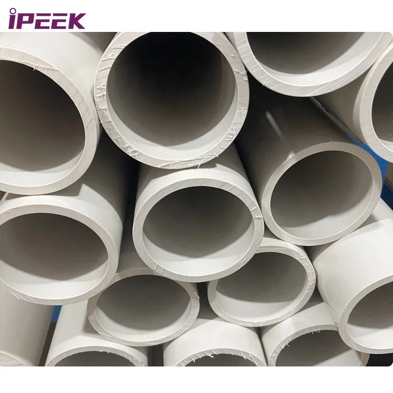 iPEEK 10 Years Manufacturers Price Raw Material Hollow Bar Natural Black PEEK Tube Tubing Pipe