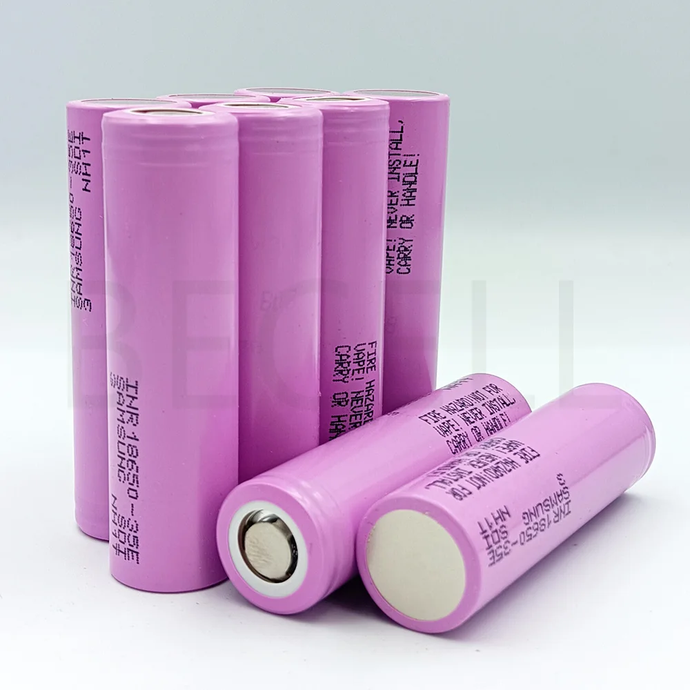 18650 Deep Dycle 3500 mAh Rechargeable Battery Lithium 3.7V 3500mAh 18650 35E For Laptop Toys 18650 Battery Pack For Samsung 35E