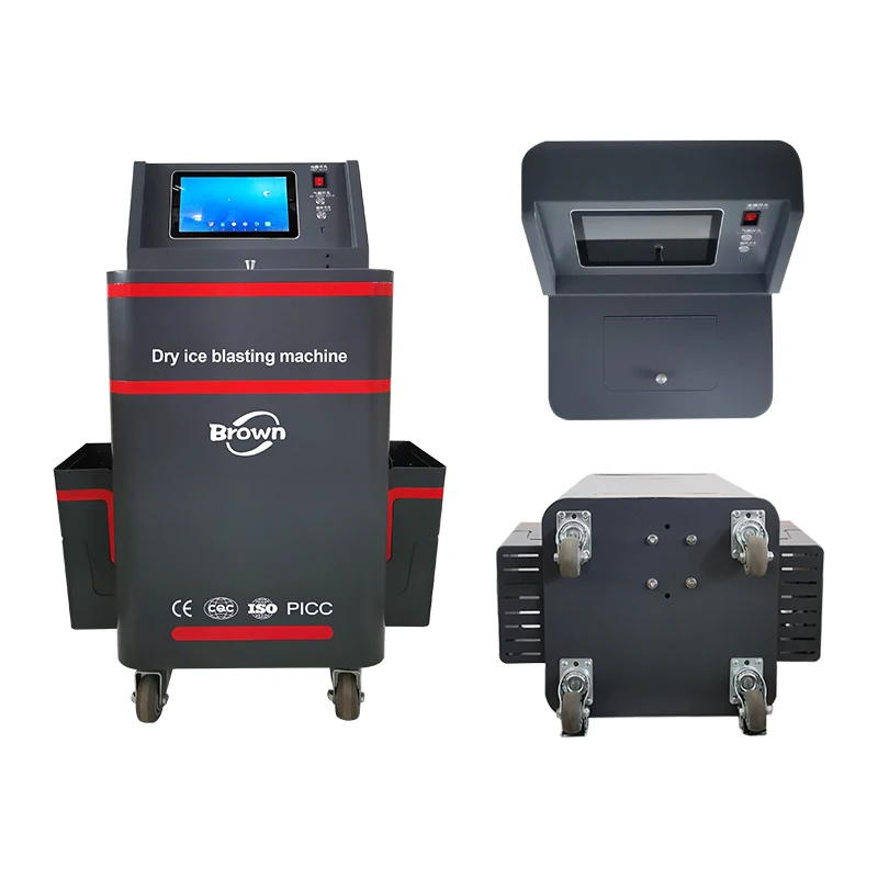 brown dry ice blasting machine wholesales