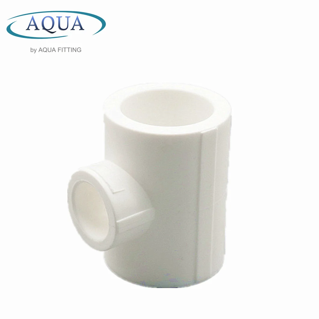 Water Supply Plumbing Materials Plastic PPR Pipe Fitting Reducing Tee