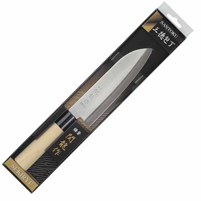 Sharp and Durable, Single-beveled Japanese Kitchen Knife made in Japan for Professional and Household Use, Yanagiba Sashimi Fish