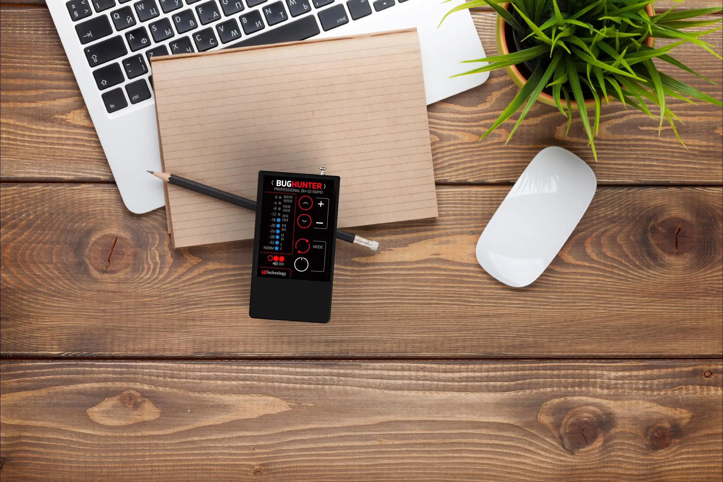 Bug, wireless camera and radio microphone detector