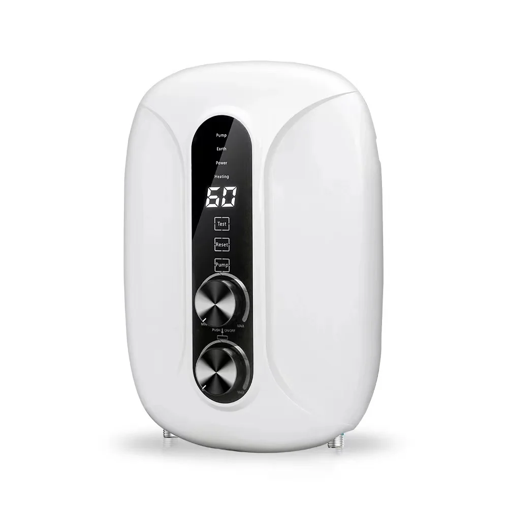 2024 индивидуальный Дешевый горячий Sale3.5KW 5.5KW мгновенный Электрический водонагреватель душ для домашнего использования настенный