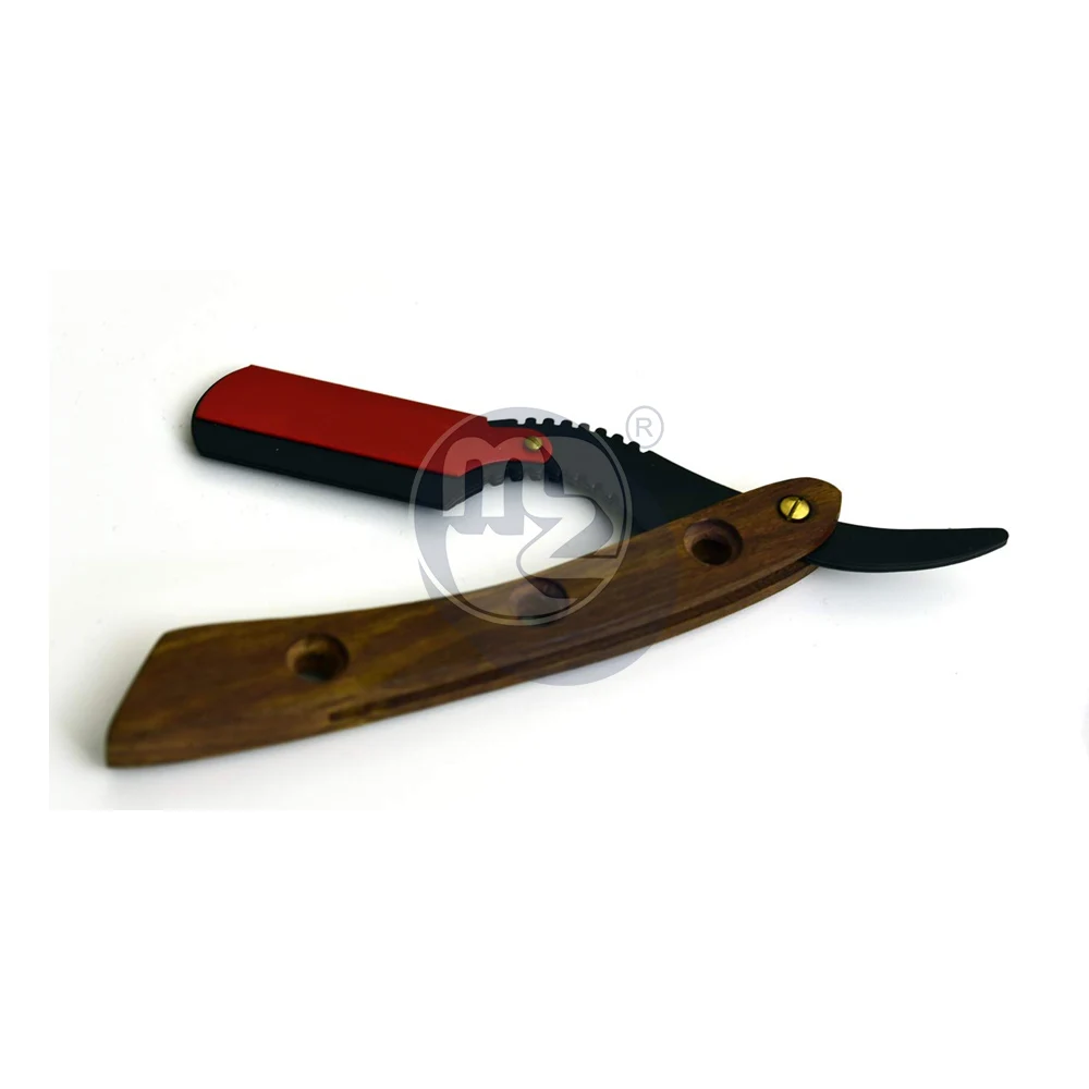 Set of 4 Best Quality Smart Straight Cut Throat Shaving Clip on Razor Barber Salon Best Cheap Price