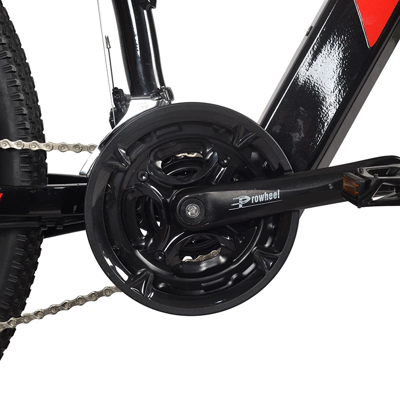 LULUSKY Manufacturing Wholesale 7 Speed Electric Mountain Bike 36V 10.4Ah E Bike 250w Motor Electric City Bicycle