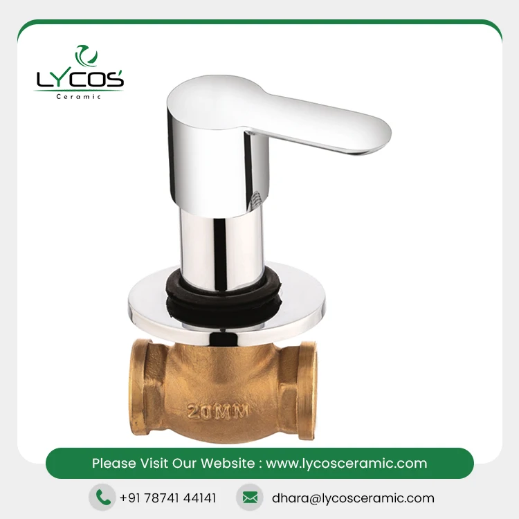 Modern Style High Quality Brass Kitchen Faucet Concealed Stop Cock Set Ceramic Valve Core Available at Wholesale Price