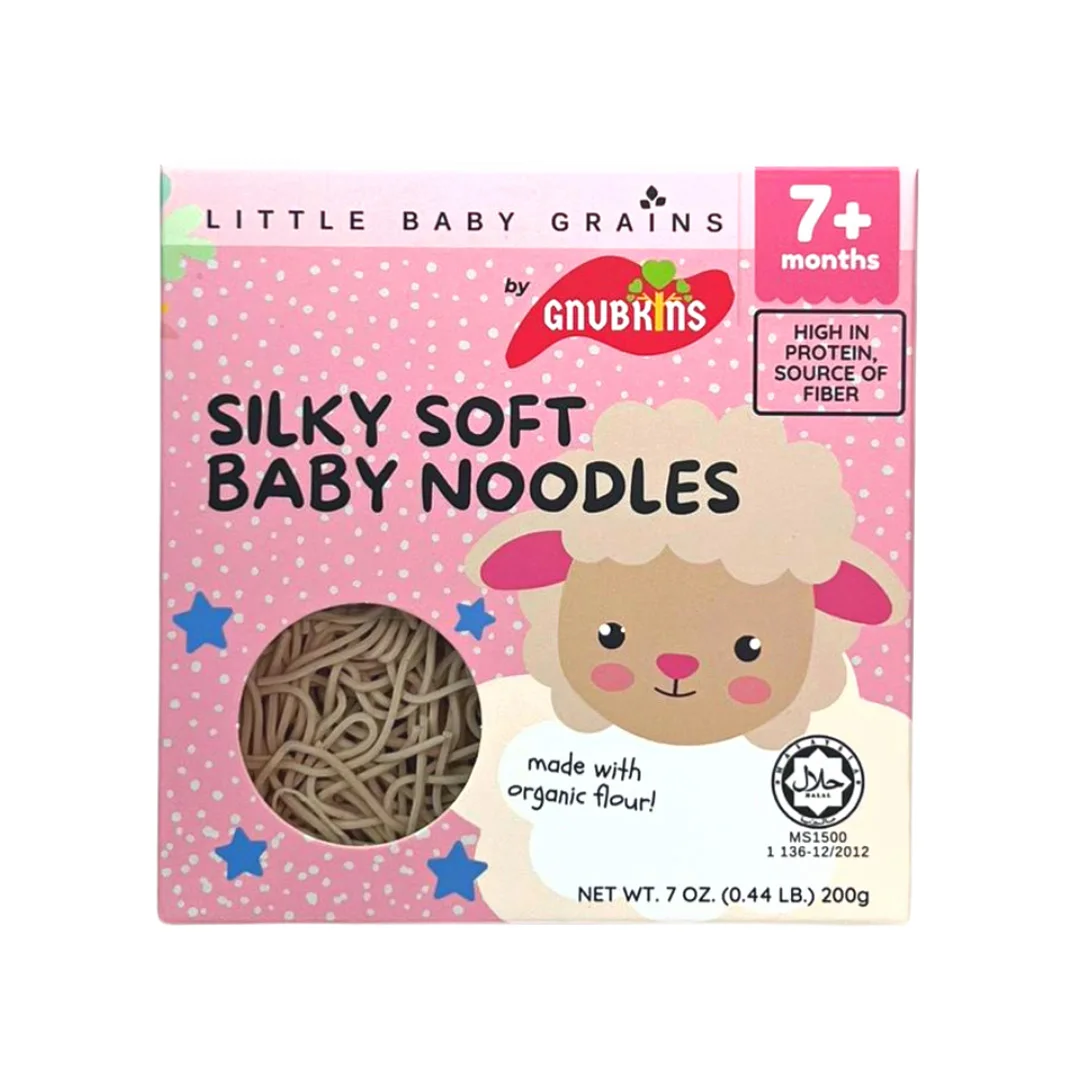 Natural Organic Wholesome Ingredient Silky Soft Texture for Infants from 7 Months and Up Gluten-Free Pasta & Organic Noodles