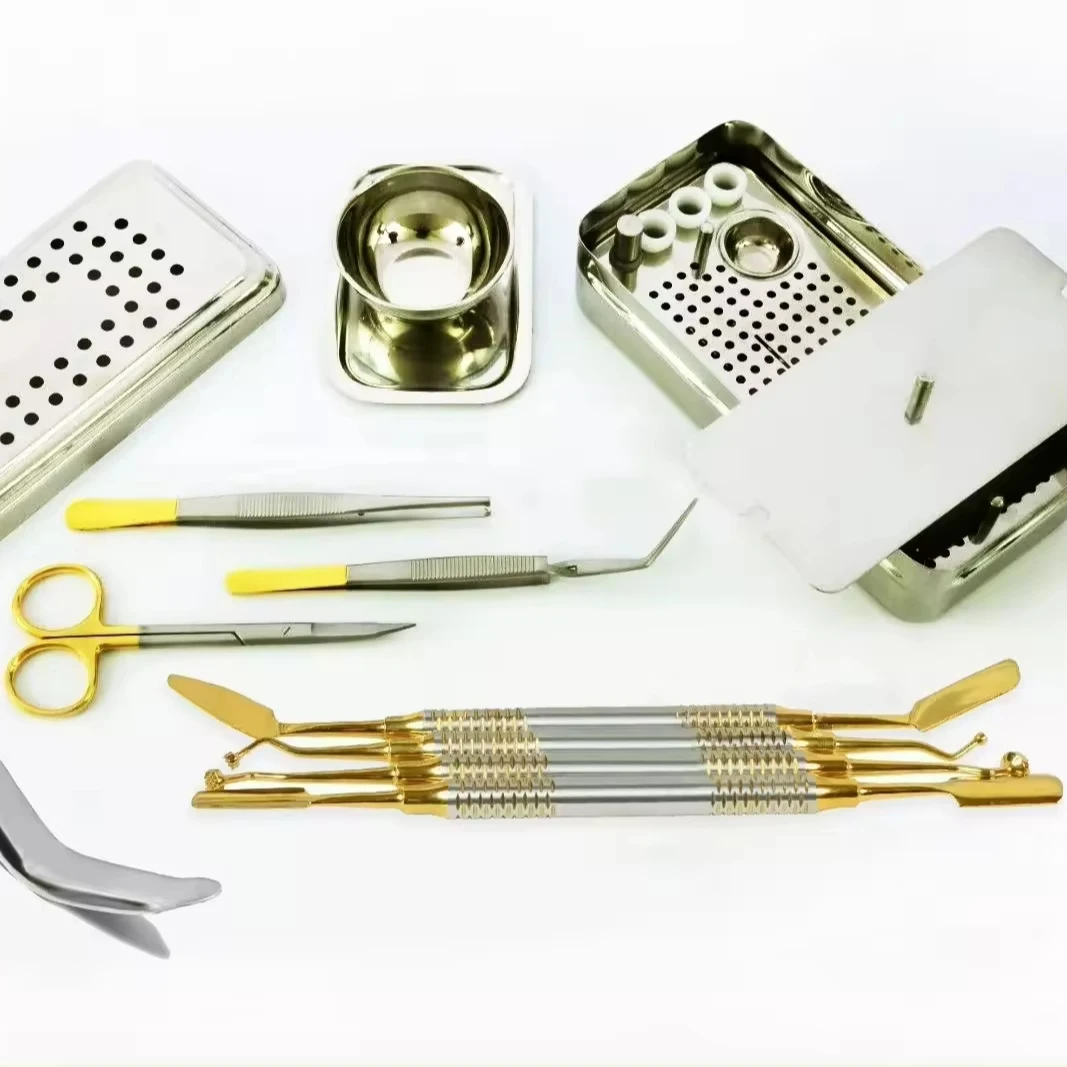 High Quality Brand New Dental PRF Centrifuge System GRF Instruments Box Set Implant Surgery Kit Stainless Steel