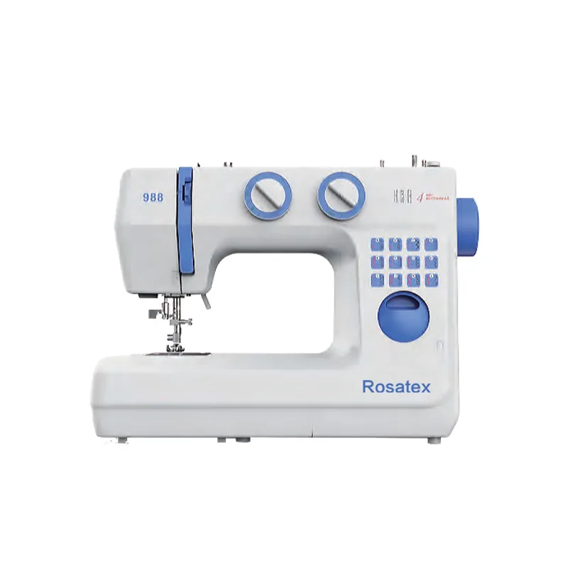 Rosatex 988 Household 750spm Twin Needle Function Domestic Manual Portable Sewing Machine