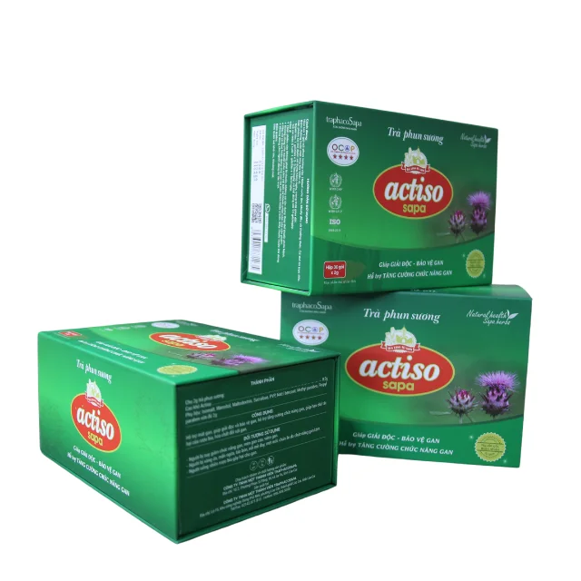 Vietnam Wholesale Bulk Artichoke Mist Tea Bitter Taste Herbal Sachet Bag Packaged Liver Detox Healthy Living Raw Processing Type
