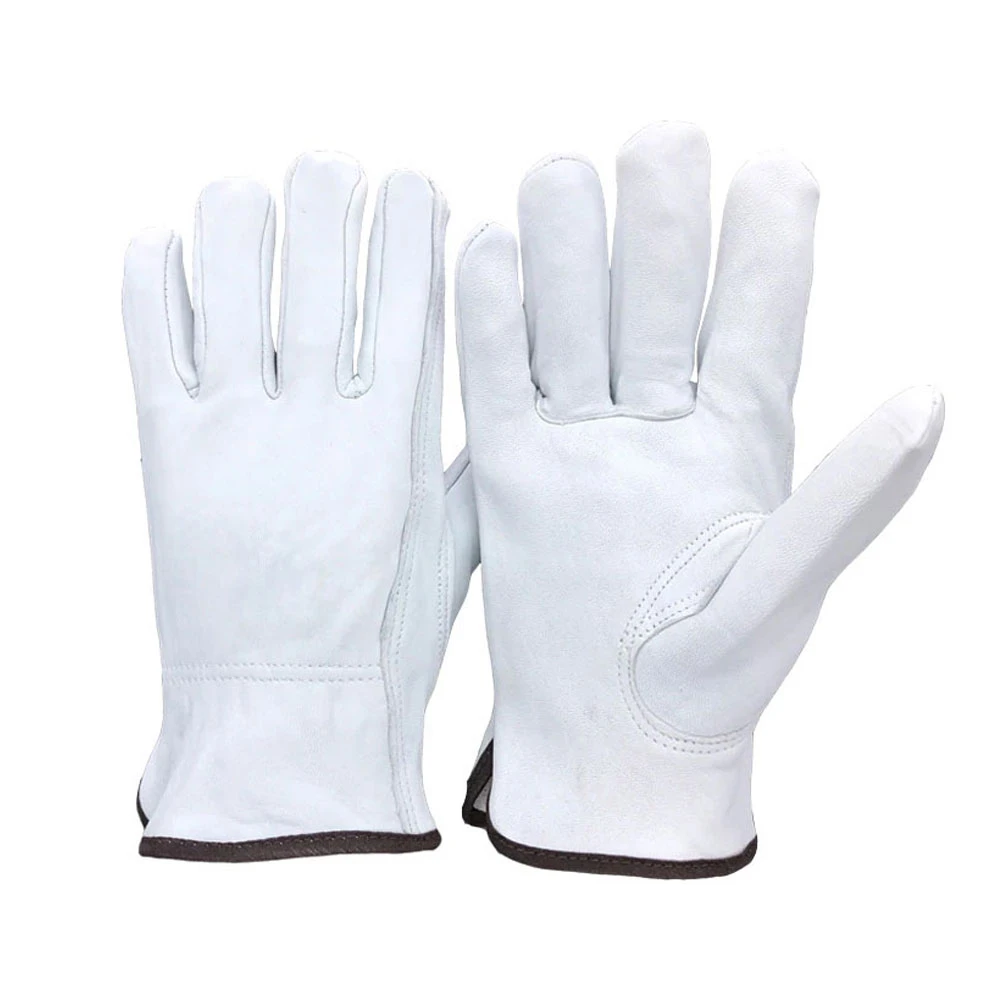 Cow Split Leather Work Gloves Driver Gloves Cold Weather Industry Safety AutoSport Men Women Outdoor use Gloves
