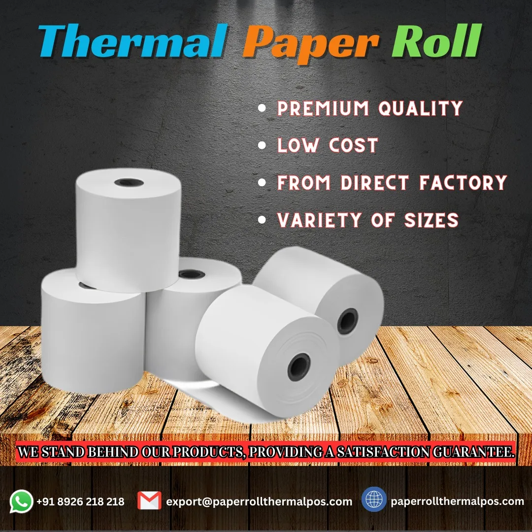 China-based manufacturer of Jumbo Roll Shipping Label Printer Direct Thermal Paper with Self-Adhesive Labels