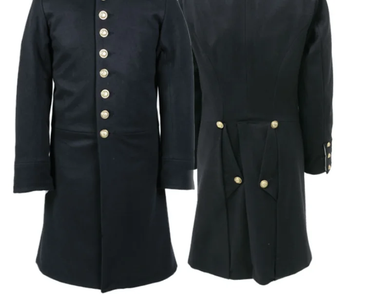 2024 Custom New Arrival Winter 100% Woolen Frock Coats Long Sleeve Plus Size Fashionable Jackets Button Casual Print Cashmere