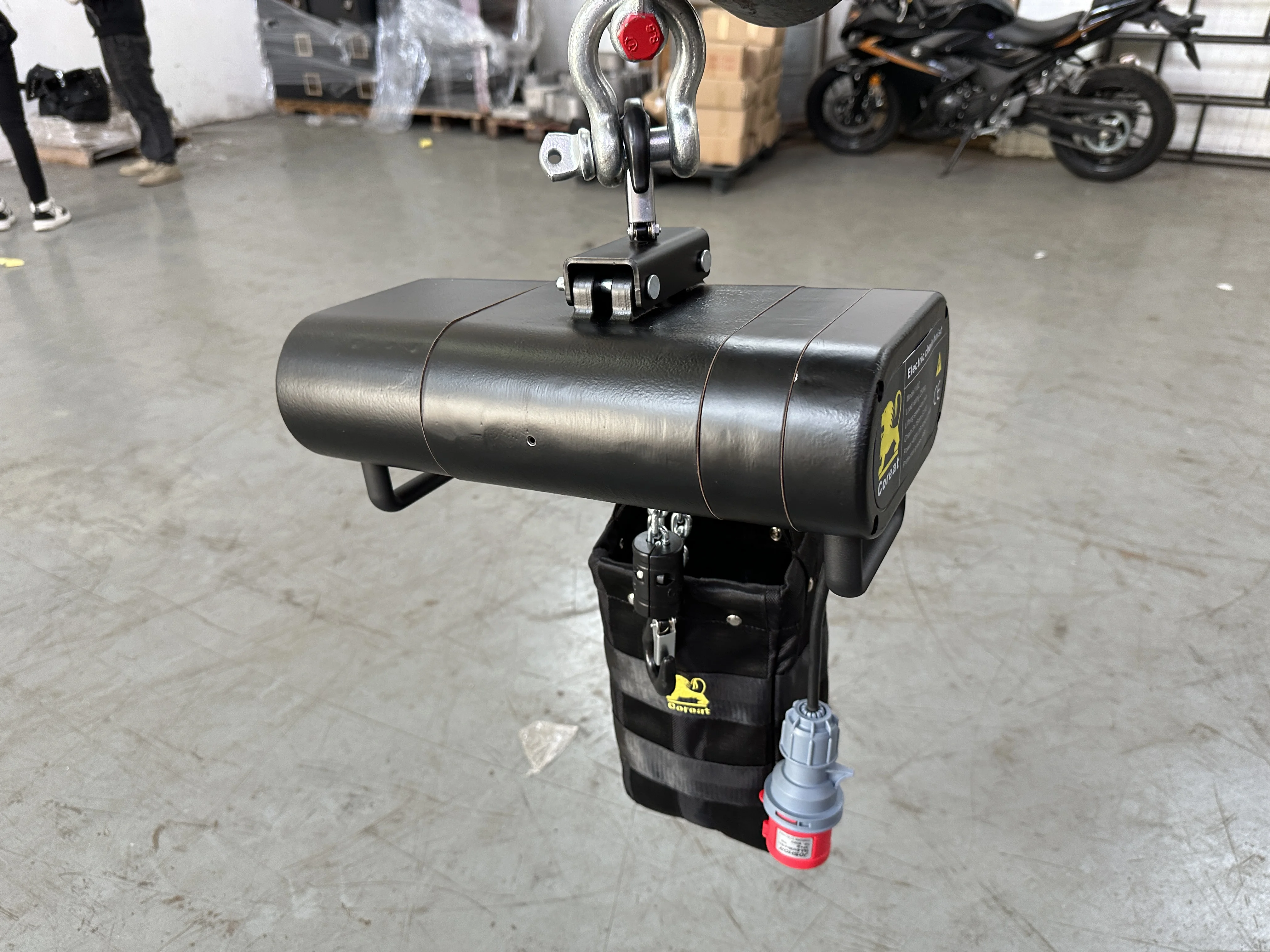 V02 Coreat 250KGS четверть тонны Электрическая цепная таль для мероприятий ферма