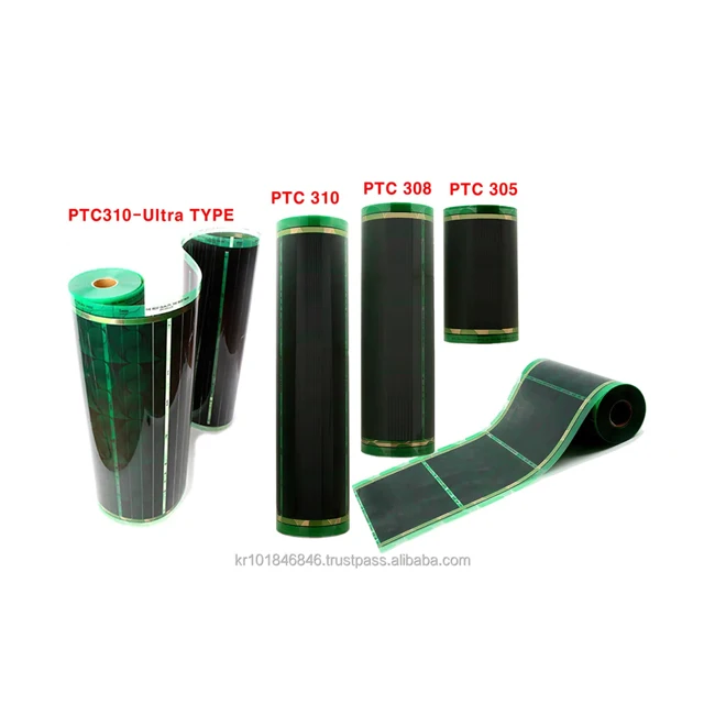 Good Product in The Korea Heating Film Infrared Floor Heater Economical Heating Easy to Install Semi-Permanent Heating System