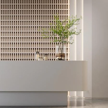 Custom cut furniture decoration stone material solid surface sheet slabs