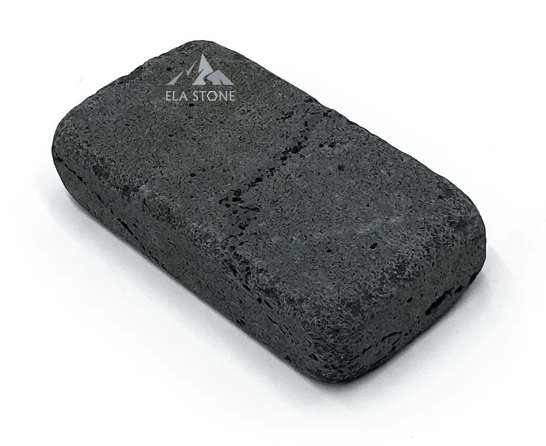 Lava Stone Brick Gray Lava Stone Tiles Stone With Holes Customized Size For Sale From Vietnam