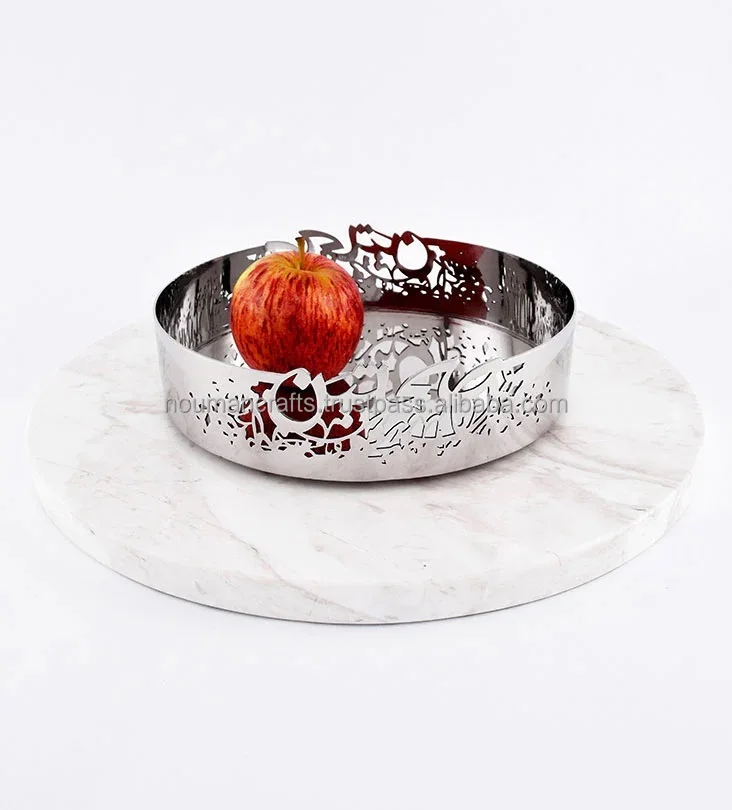 style arabic later unique handmade metal silver round fruits cake chocolate tray bwol mother of pearl indian serving tray