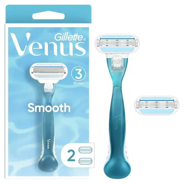 Gillette Venus Comfortglide Женская бритва с 3 лезвиями и 2 заправками