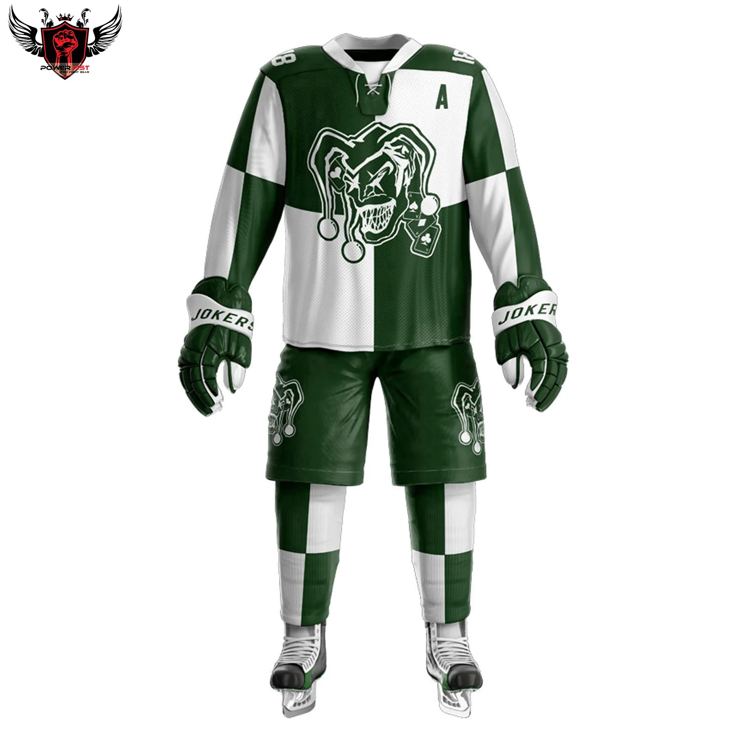 2022 Top Quality 100 Polyester Team Breathable Field Hockey Jersey Sublimation Ice Hockey Uniform men