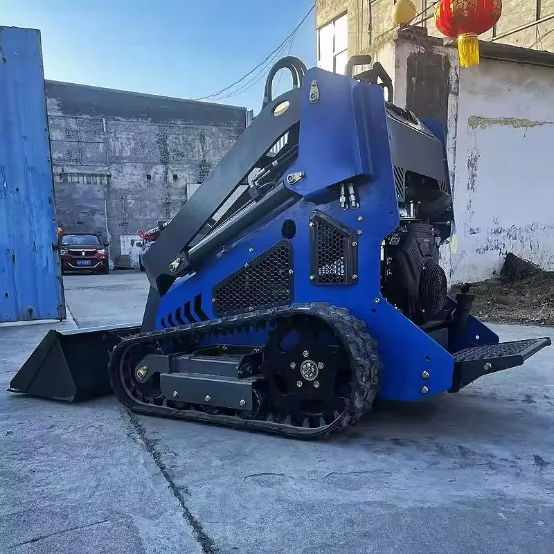 Cheap Mini Skid Steer Loader Diesel Brand New Loaders for Sale Wheel 380KG 500KG
