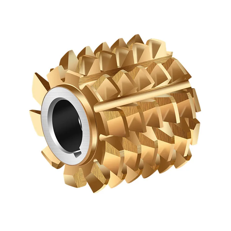 Factory Customized High Speed Gear Hob Cutter with Tin Tian Coating High Quality HSS Gear Hobbing Cutters