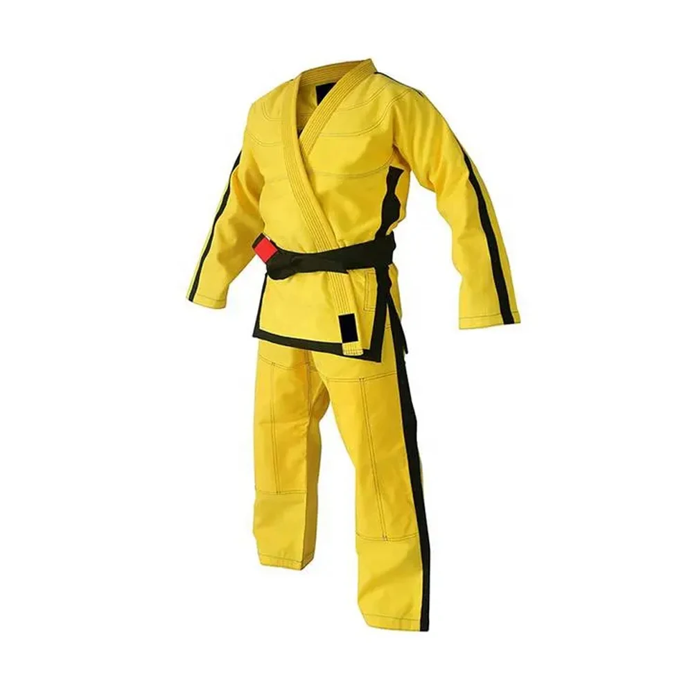 Top Ranking Products Martial arts Cotton/Polyester Clothes Solid Color new style Karate Suits Training Wear Uniforms