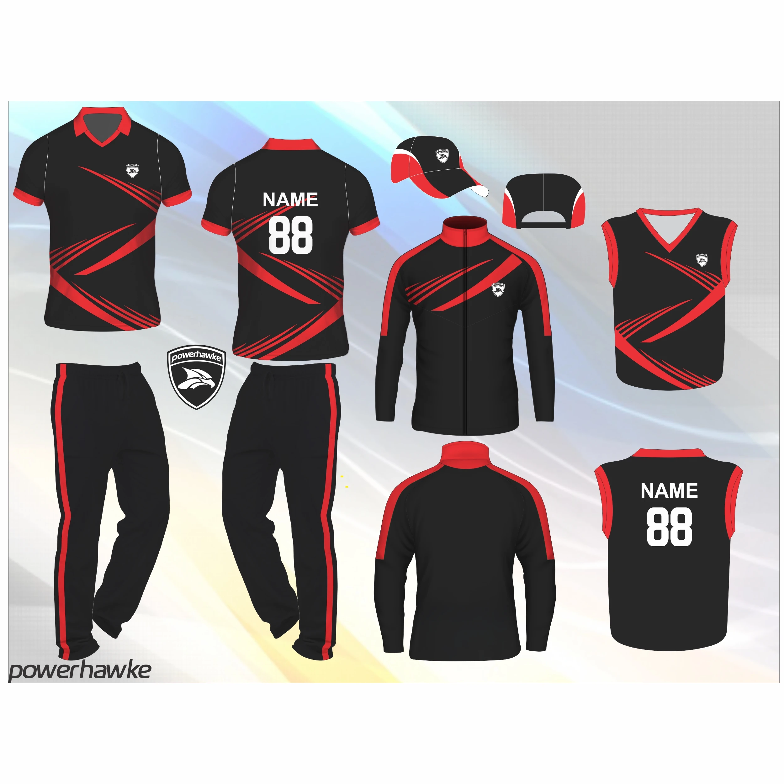 Formal Look New Design Sportswear Cricket Team Uniform with Customization Features available in Beautiful Colors