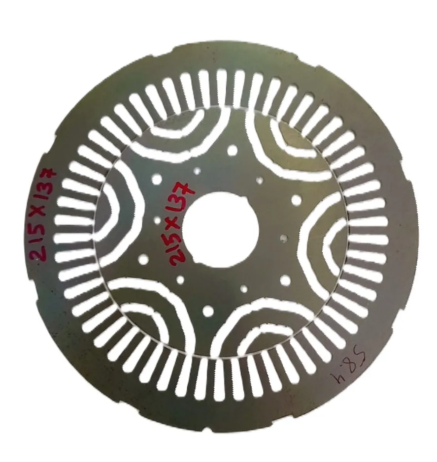 Brushless motor iron core insulation coated silicon steel sheet high speed stamping motor stator high speed stamping