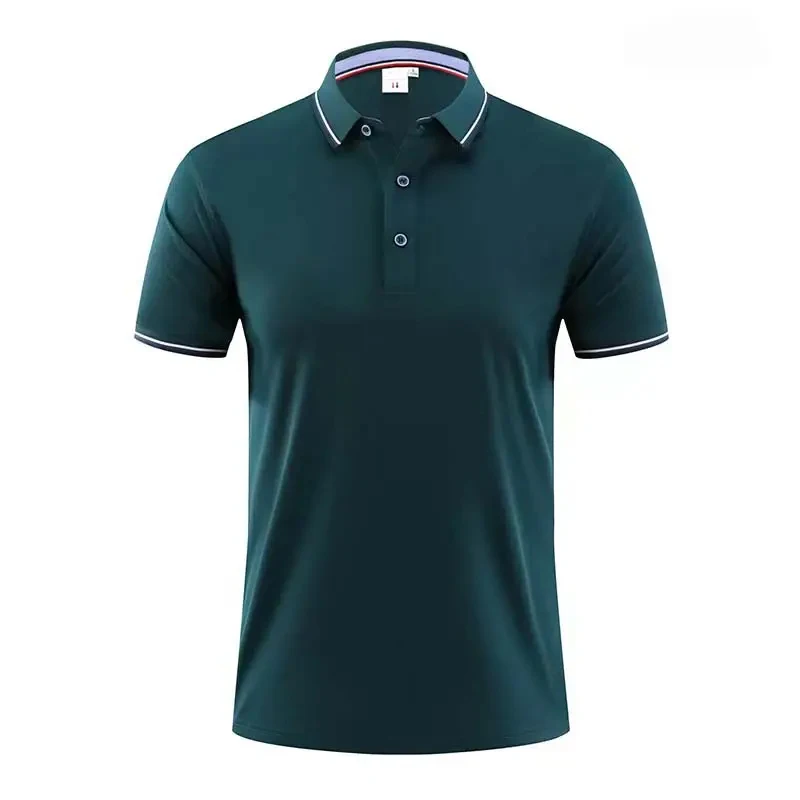 New Summer men Short sleeved casual polo shirt Men clothing polos homme solid men Golf T-shirt High quality brand polo shirts