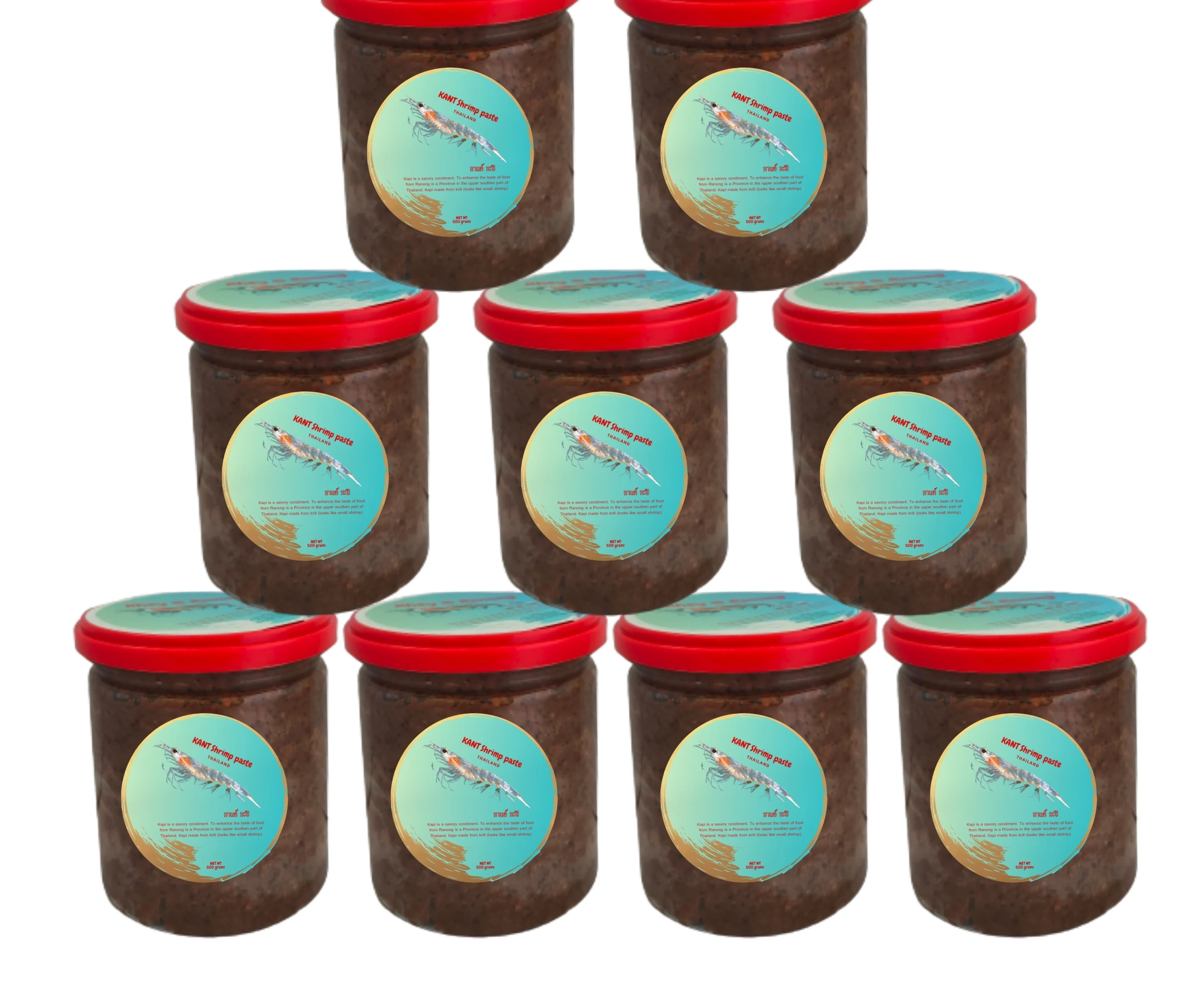 KANT Shrimppaste Condiment	Thai Recipe Cooking Ingredient Premium Quality From Thailand
