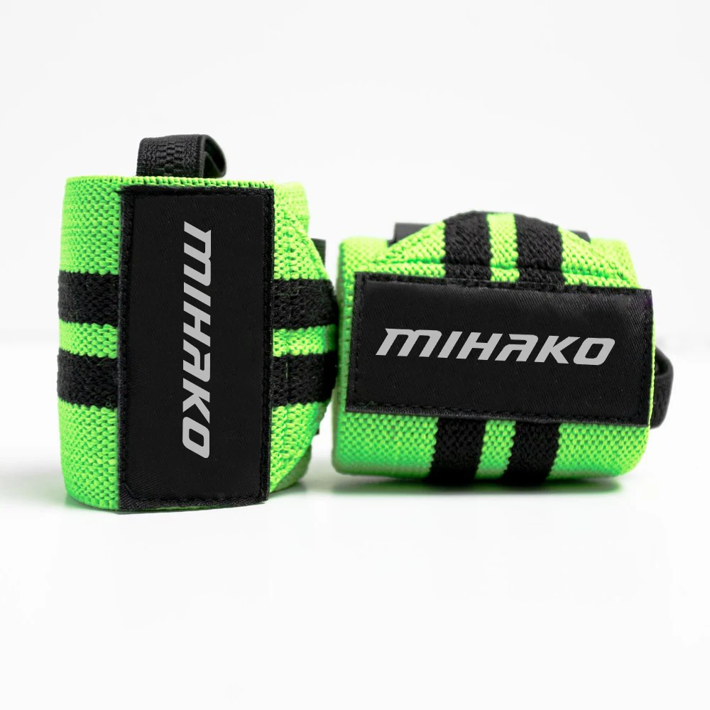 Factory custom training gym elastic support bandage weight lifting fitness wrist wrap strap