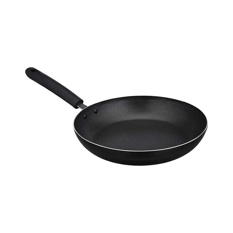 Fry Pan Nonstick Professional Design Induction Base Hard Anodized Cooking Non Stick Pan With Lid For Sale