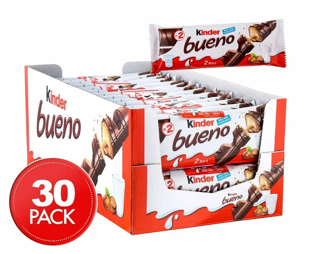 Kinder Bueno chocolate all sizes available / Kinder Surprise Joy Surprise Egg Chocolate 20g Customized Language