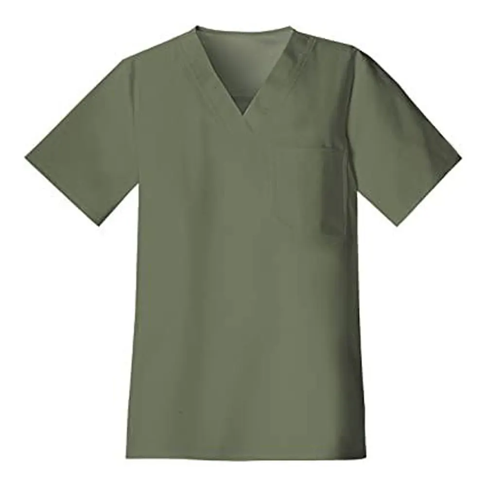 Unisex Medical Uniforms Men Women Nursing Clothes Beauty Costume Nurse Scrub Coat Doctor Dentist Workwear Clinical Tops