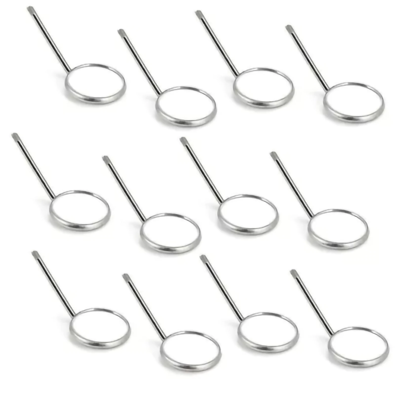 Высококачественные стоматологические зеркала для рта с простым стволом профессиональный класс из нержавеющей стали прецизионные инструменты медицинского использования