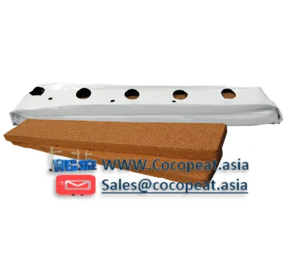 COCOPEAT SLABS WAS MADE COCONUT SHELL FROM PARADISE COCONUT INDONESIA WITH LOW EC ORGANIC NATURAL QUALITY THE BEST WAY FOR NURSE