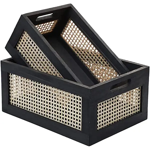 Cheap Price- Best quality bamboo and rattan basket- Wholesale Rattan storage basket for paper packing - lowest taxes