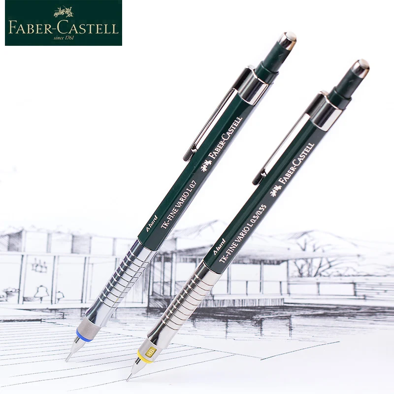 Металлический механический карандаш Faber Castell 13530 0 35 5 мм 7 1 высокое качество долговечные канцелярские принадлежности для письма