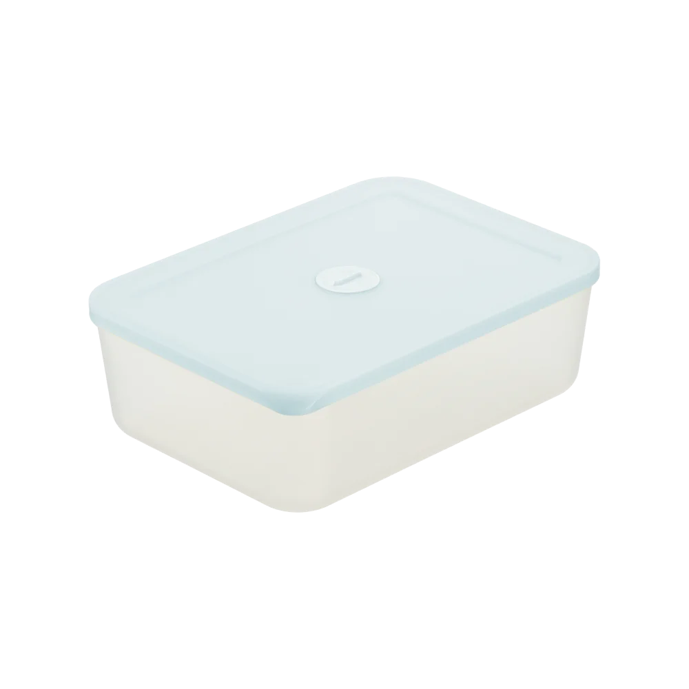 Factory Hokkaido Airtight 3600ml Freezer Container Virgin PP Plastic Time Button Fashion Colors Food Storage Set Specification