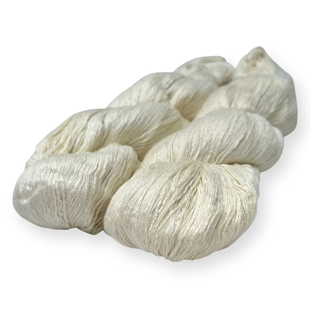 Degummed Eri Silk Cocoon Custom Made From Eri silk cocoons ideal for textile spinners and weavers-Quality fabric