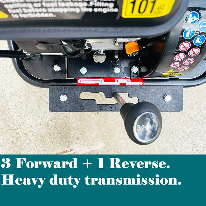 300KG Track Dumper 6.5hp Motorized Wheelbarrow Tracked Power Wheelbarrow with Detachable Panels All Terrain