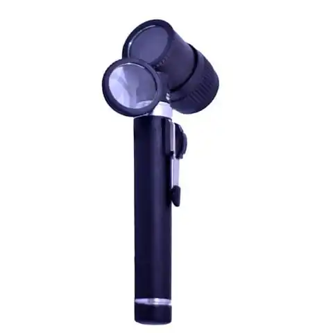 Dermatoscope Device Skin Analyzer For Pigmented Diseases Metal Dermoscope Diagnostic Set Led Medical Device