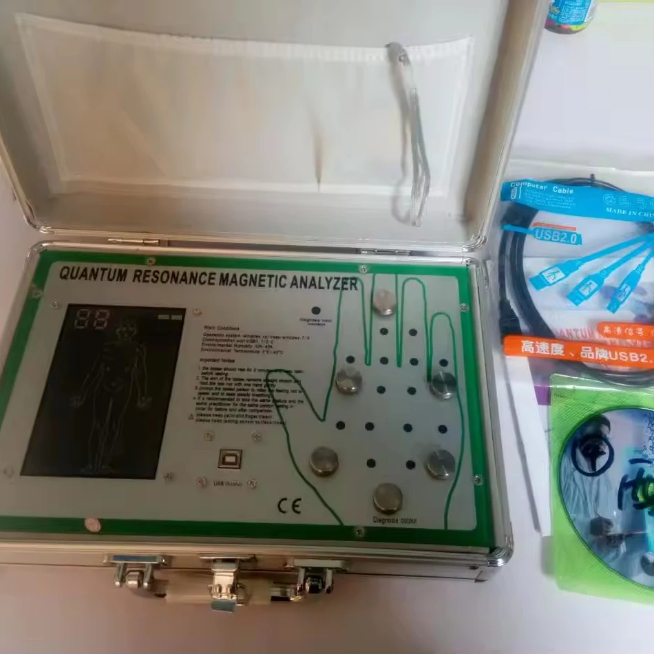 Квантово-резонансный магнитный анализатор ручной сенсорный квантовый тела с 49/52 ReportsSIN-CQA314 плюс
