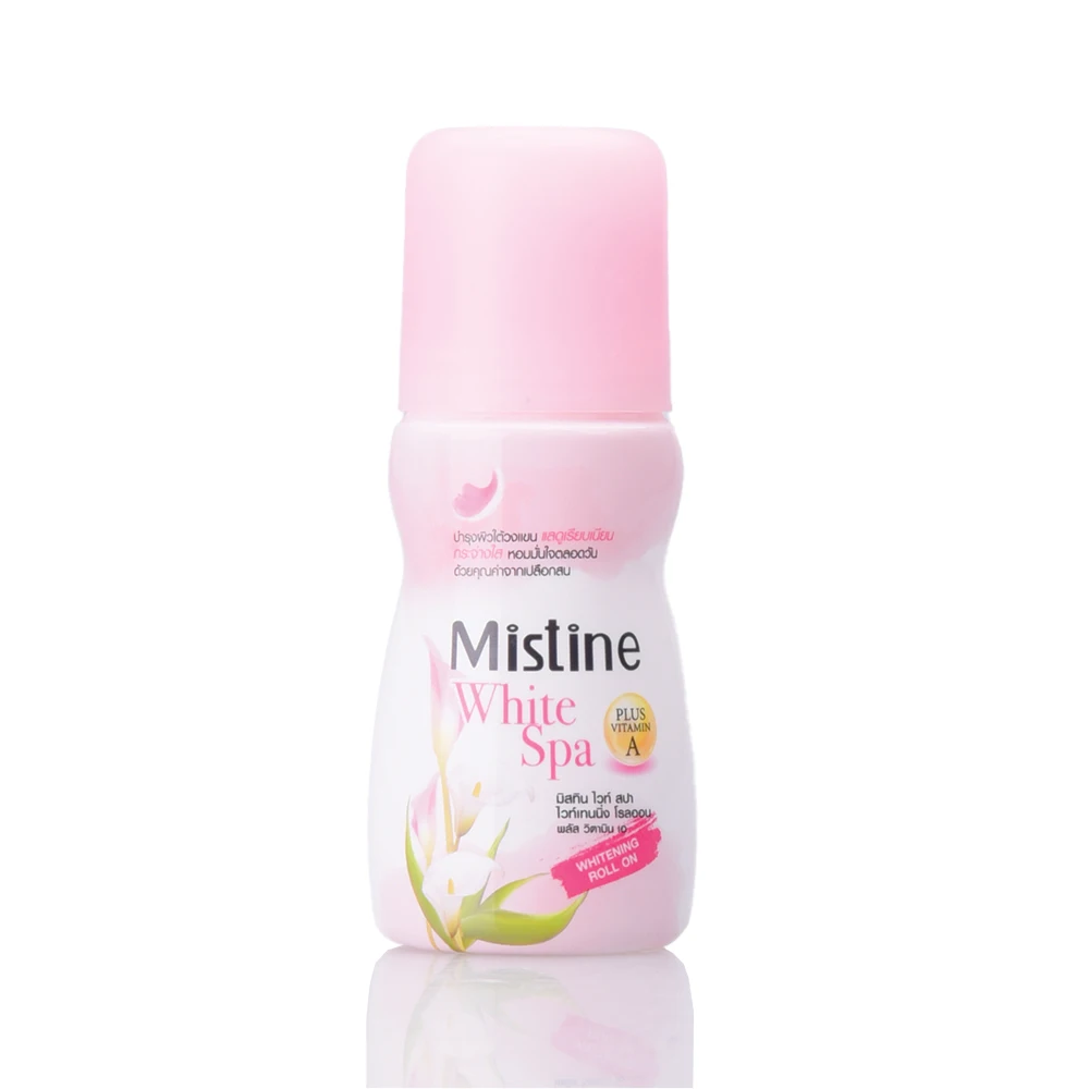 WHITE SPA WHITENING ROLL ON PLUS VITAMIN A Skin Nourishing Whitening spa Brighter Deodorant Thai Cosmetics Thai Product