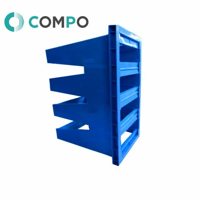 Plastic ABS V-bank frame 4v color black color bule for Industrial air filter