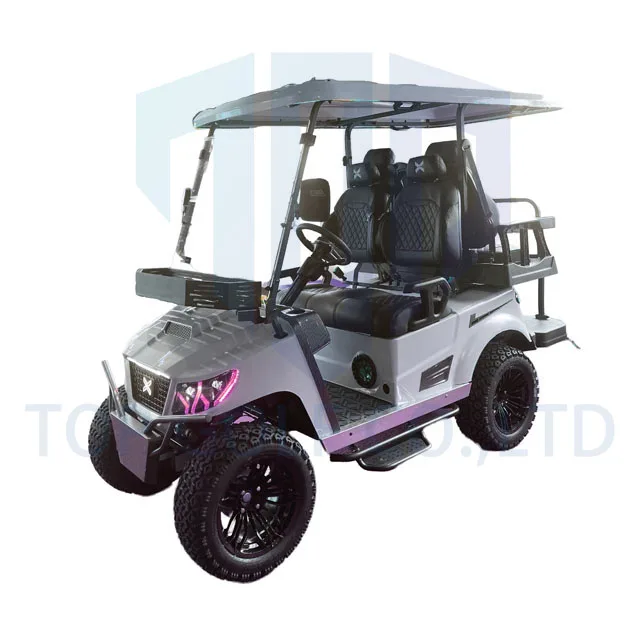 CE approved High Speed 4 Person Electric Golf Trolley High Quality 4 Wheel Electric Golf Cart For Sale