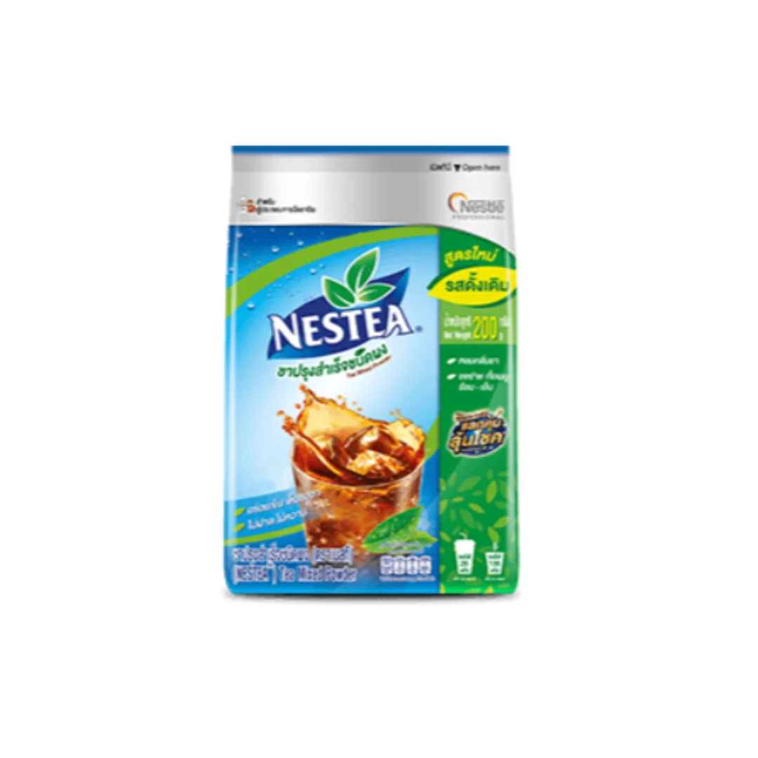 Nestea набор холодного чая без подсластков для пивоваренного напитка 12 чайных пакетиков/200 г.