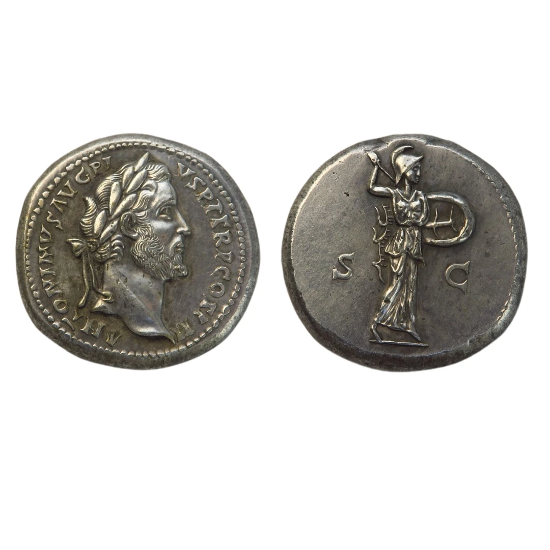 Custom Double Side Antique Roman Silver Greek Coin