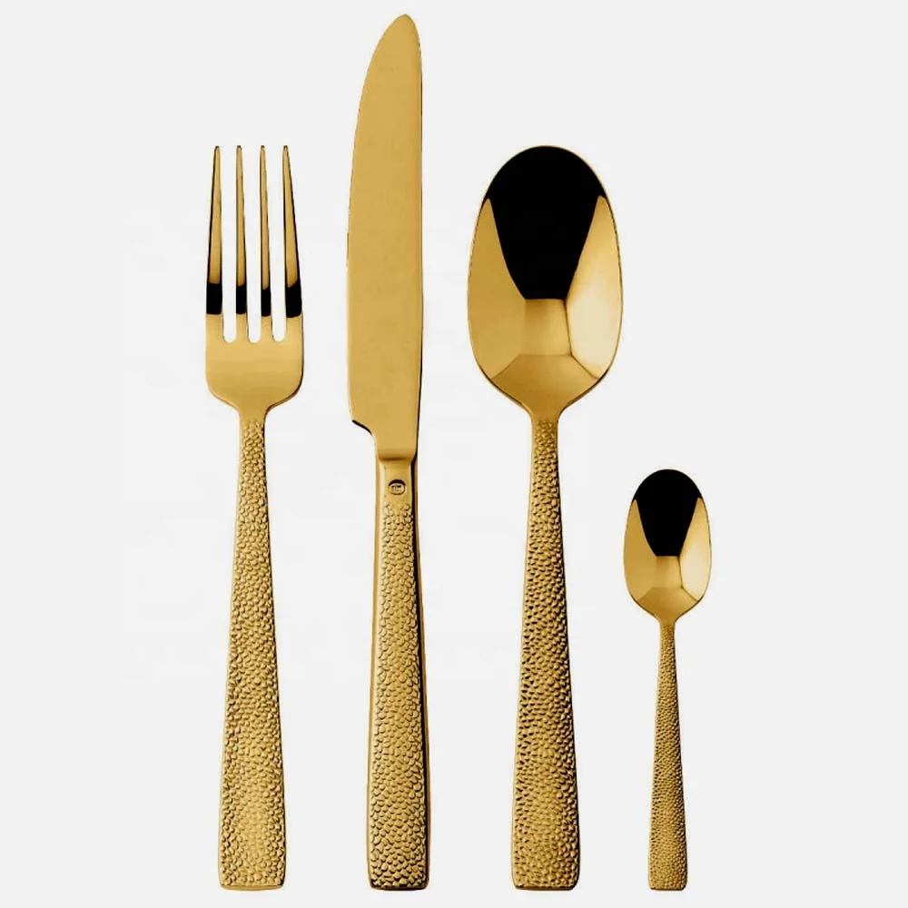 Wholesale Price Customized Modern Spoon Fork And Knife Amazing Handle knives and spoon fork cutlery Set